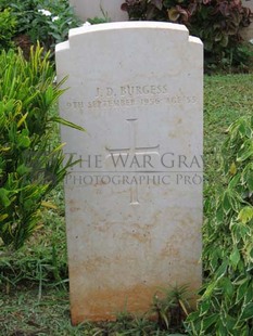 TRINCOMALEE WAR CEMETERY - BURGESS, J D